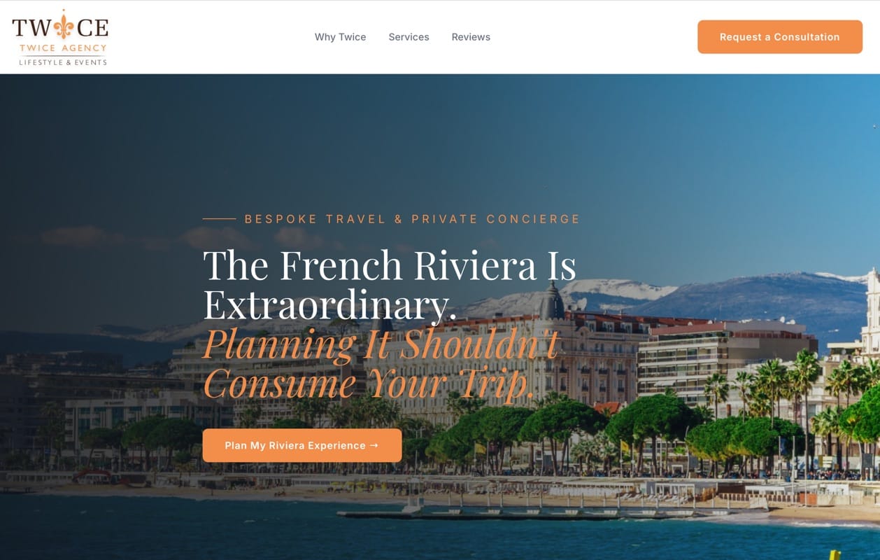 Twice Agency Travel Planner